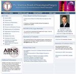 The American Board of Neurological Surgery